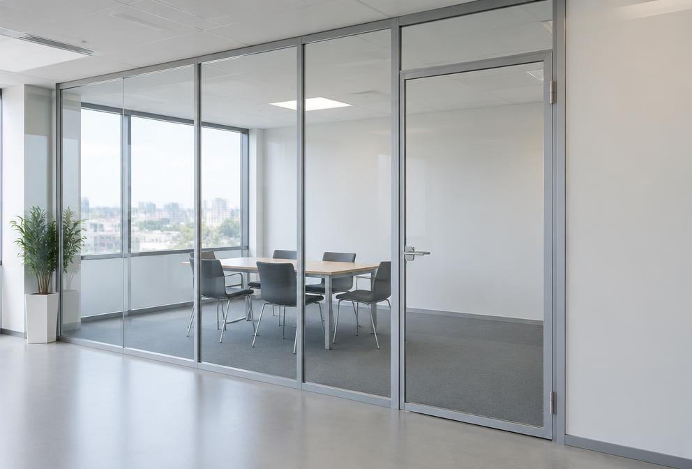 Aluminium Partition example