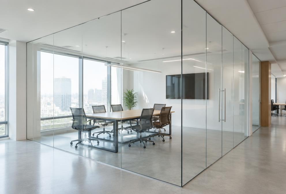 Glass Partition example
