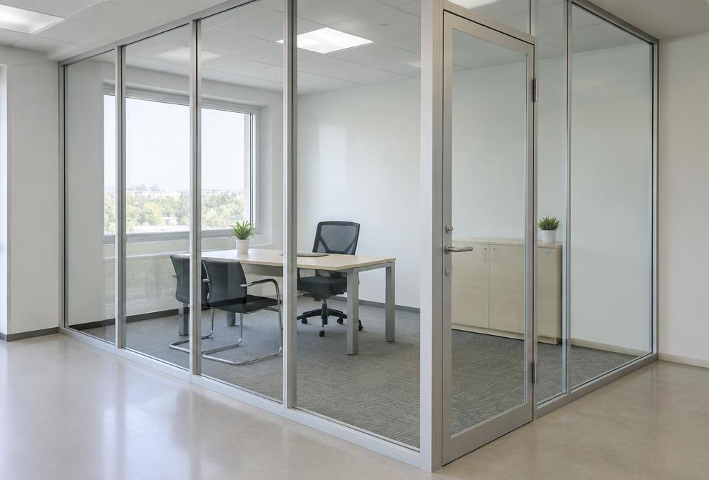 Office Cabin & Partition example