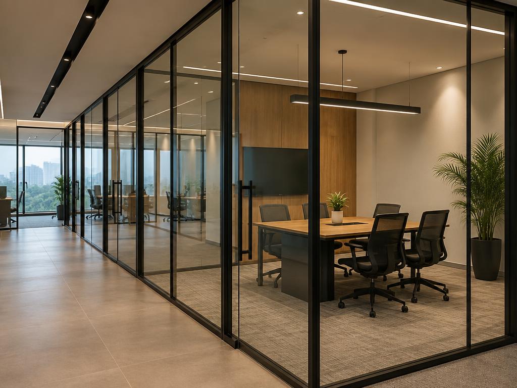 Glass Partitions service example