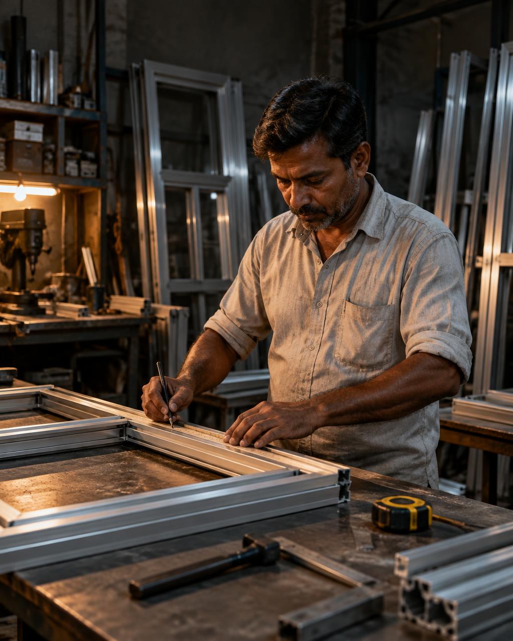 Divyanshi Aluminium fabrication work in Bhairahawa, Rupandehi